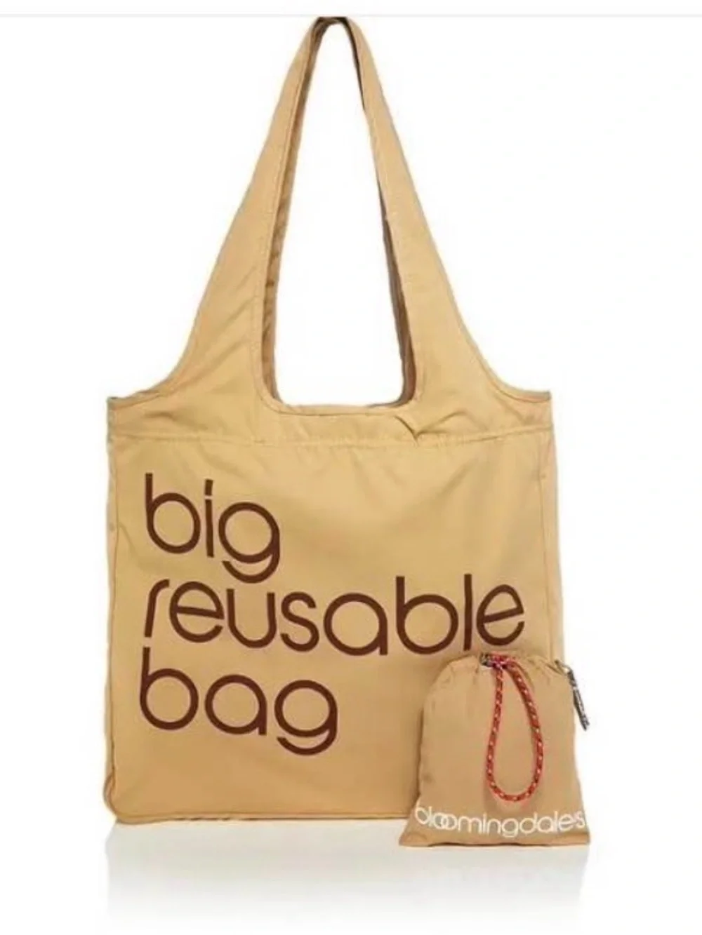 Bloomingdale's x Bibba Black 'Big Reusable Bag' Tote